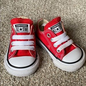 Converse 🔴 Red 🔴 Baby boy size 2